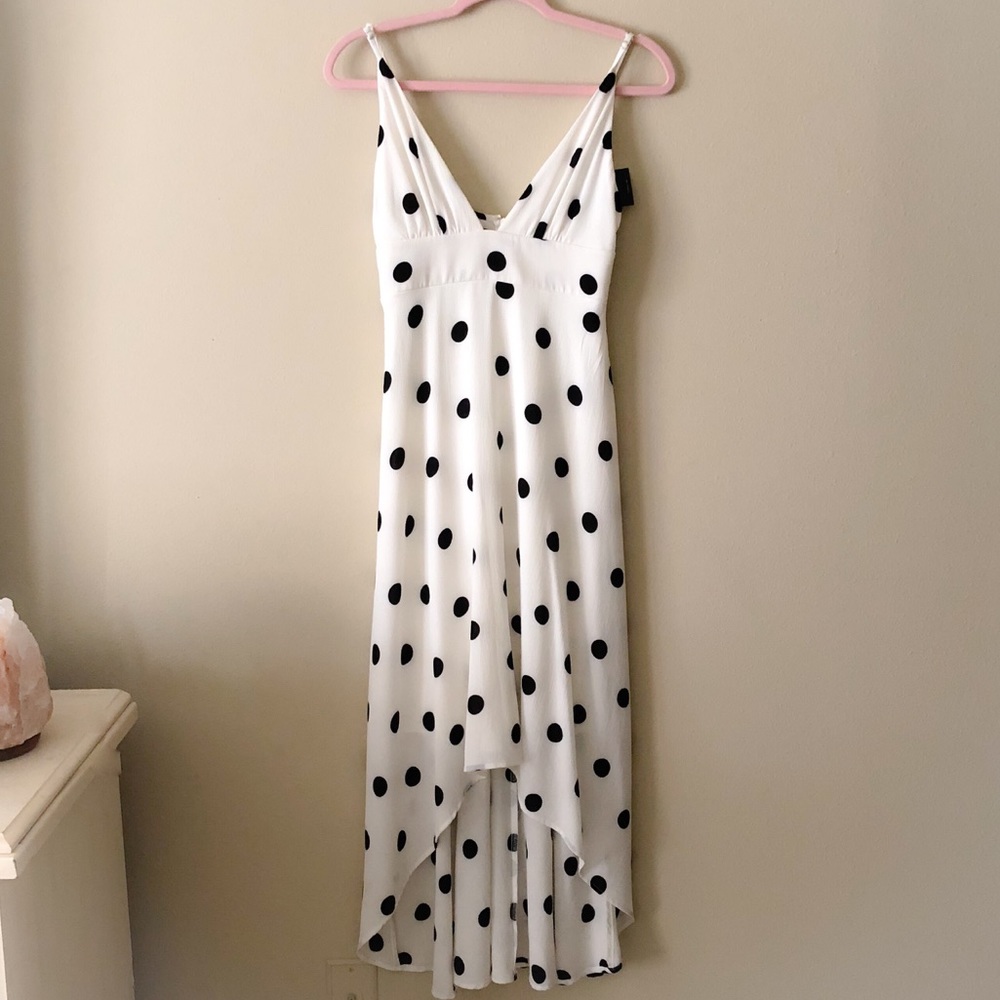 NWT MIDI DOTS DRESS